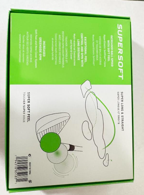 Callaway 12-Pack Golf Supersoft 2024 1-Dozen Golf Balls - Green Matte Finish