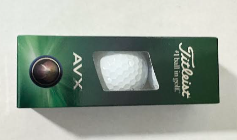 Titleist AVX Golf Balls individual sleeves