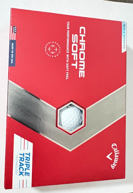 Callaway Chrome Soft Triple Track golf balls