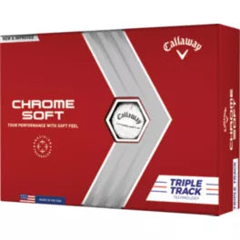 Callaway Chrome Soft Triple Track golf balls