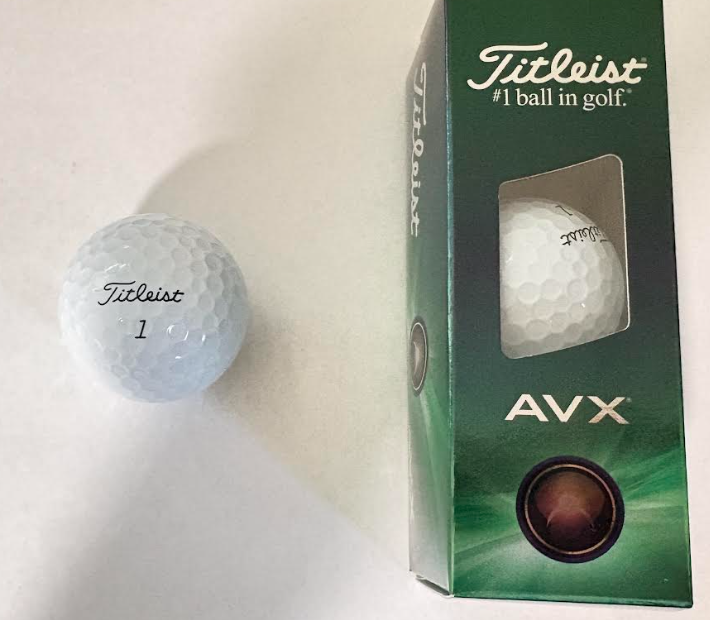 Titleist AVX Golf Balls individual sleeves